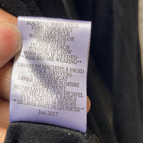 Z Supply | Faux Suede Waterfall Cardigan - M, Black - Picture 6 of 7